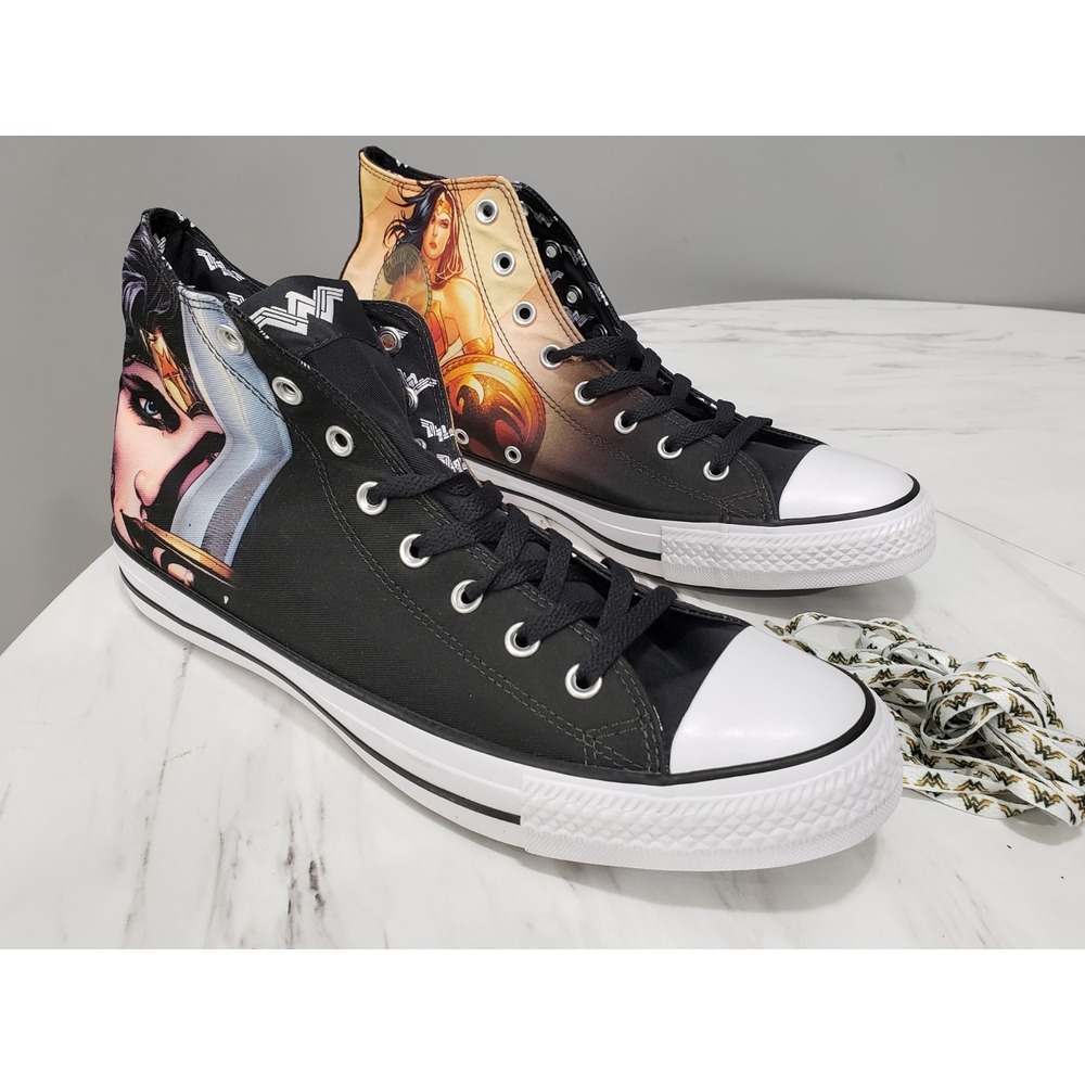 DC Comics Converse Chuck Taylor All Star High Wonder Woman 161306c Size 12